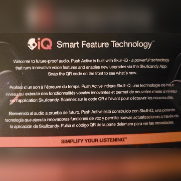 Skullcandy Push Active True Wireless Earbuds LIKE NEW - Picture 14 of 16
